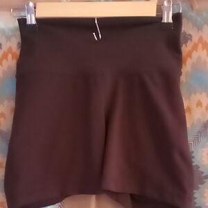 Black High-Waisted Shorts
